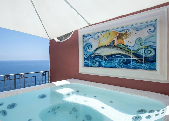 Luxury Soleluna Con Jacuzzi Praiano