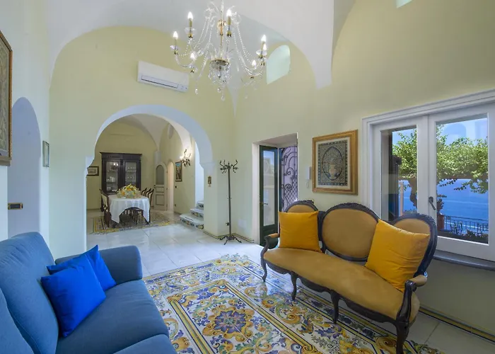 Luxury Soleluna Con Jacuzzi Praiano