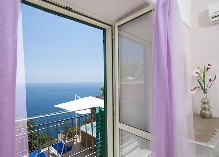 Luxury Soleluna Con Jacuzzi Praiano