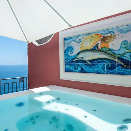 Luxury Soleluna Con Jacuzzi Villa Praiano